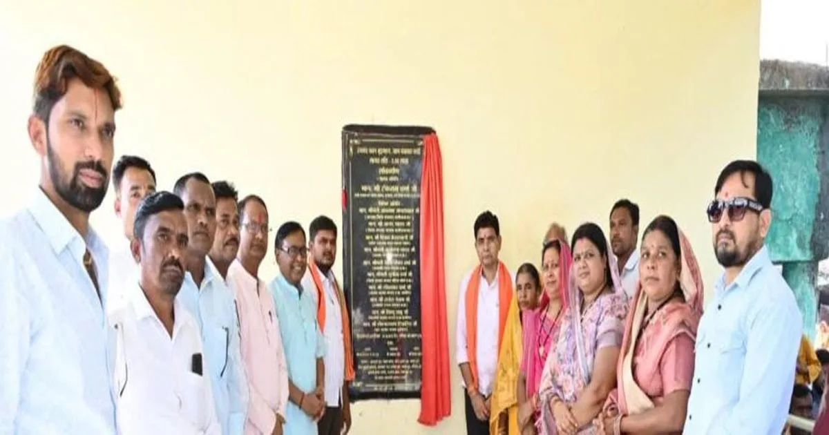 राजस्व मंत्री टंकराम वर्मा ने 70 लाख के विभिन्न विकास कार्यों का किया लोकार्पण व भूमिपूजन