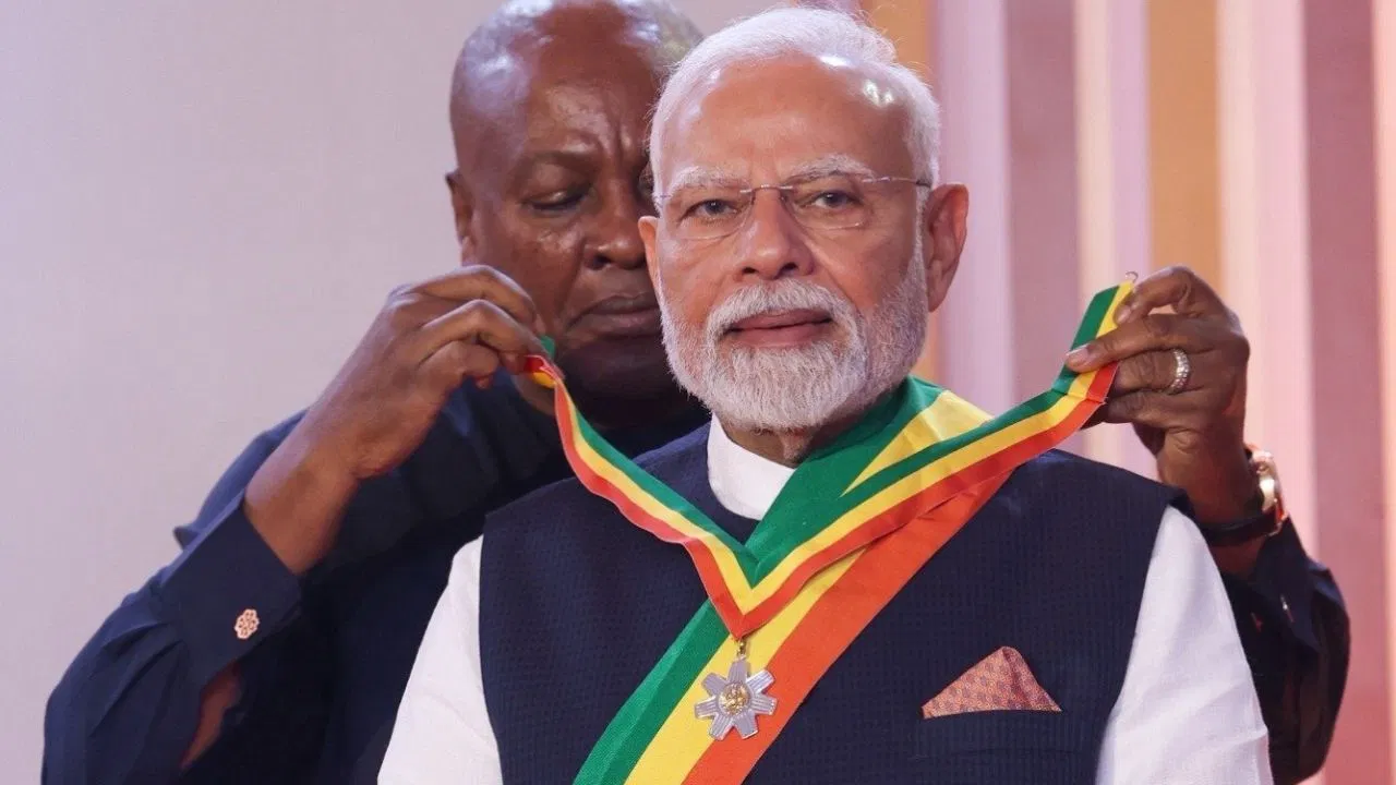 अंतरराष्ट्रीय स्तर पर फिर गूंजा भारत का नाम, पीएम मोदी को घाना का सर्वोच्च सम्मान…