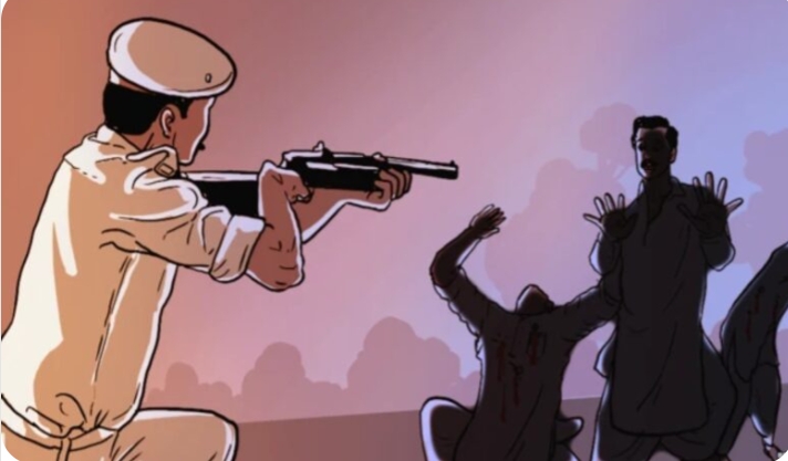 लूट के आरोपियों की सुरक्षा में लगे आरक्षक की लापरवाही से चली गोली, एसएसपी ने किया निलंबित