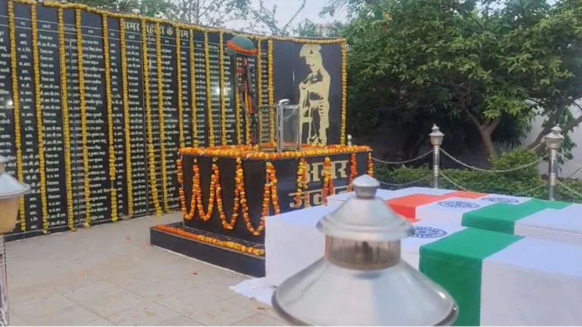 शहादत को सलाम…IED ब्लास्ट में शहीद 4 जवानों को आखिरी विदाई